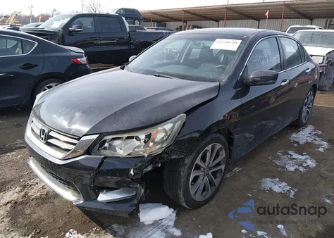 2013 Honda Accord Sport from USA, damaged, VIN 1HGCR2F53DA231252